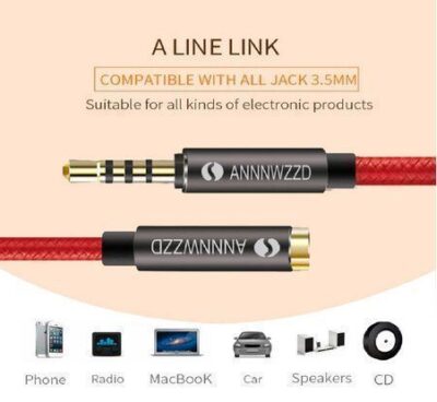 Audio Verlängerungskabel 3.5mm Jack