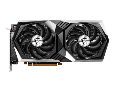 MSI RX 6600 XT Gaming X 8GB von oben